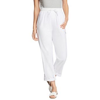 Woman Within Plus Size Convertible Length Cargo Pant/Capri