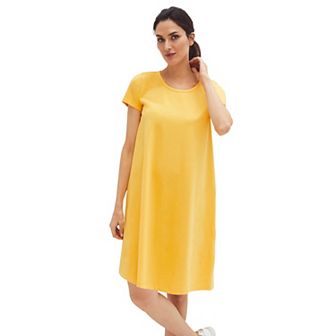 ellos Plus Size A-Line Knit Tee Dress