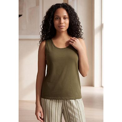 Ellos Plus Size 3-Pack Scoopneck Sleeveless Tank