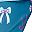 Deep Teal Bows