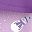 Pretty Violet Snowman