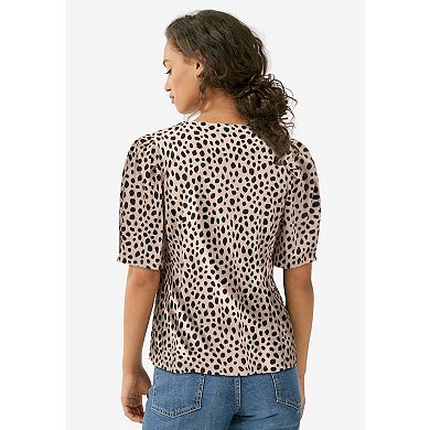 ellos Plus Size Sleeve Tee