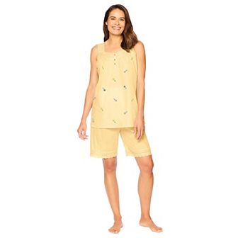 Dreams & Co. Plus Size 2 pc Short PJ Set