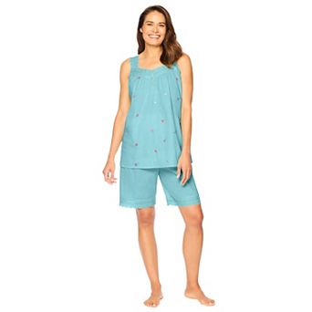 Dreams & Co. Plus Size 2 pc Short PJ Set
