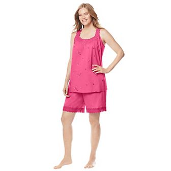 Dreams & Co. Plus Size 2 pc Short PJ Set