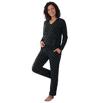 Dreams & Co. Plus Size Petite 2 pc Lounge Set