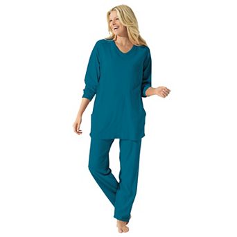 Dreams & Co. Plus Size 2 pc Lounge Set