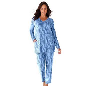 Dreams & Co. Plus Size 2 pc Lounge Set