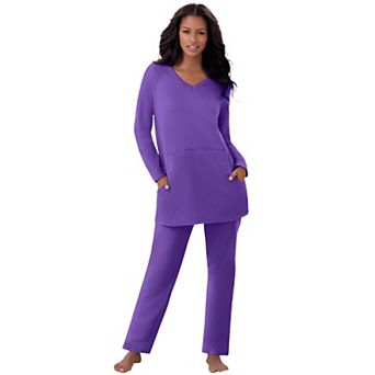 Dreams & Co. Plus Size 2 pc Lounge Set