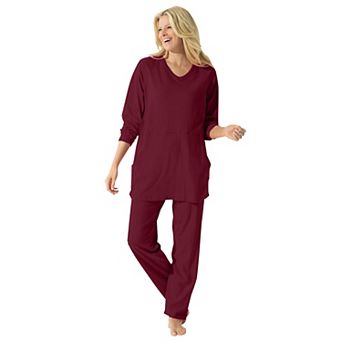 Dreams & Co. Plus Size 2 pc Lounge Set