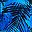 Blue Electric Palm