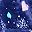 Evening Blue Snowflake