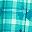 Deep Teal Plaid Heart