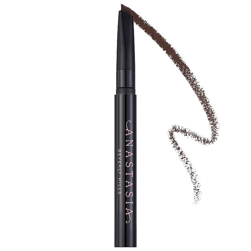 Anastasia Beverly Hills Brow Definer 3-in-1 Easy Define, Fill, & Detail Eyebrow Pencil, Size: MINI, Dark Brown
