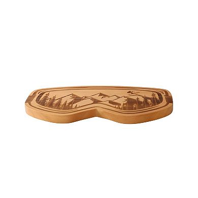 Ski Goggles Wood Board - 15" X 8.75"