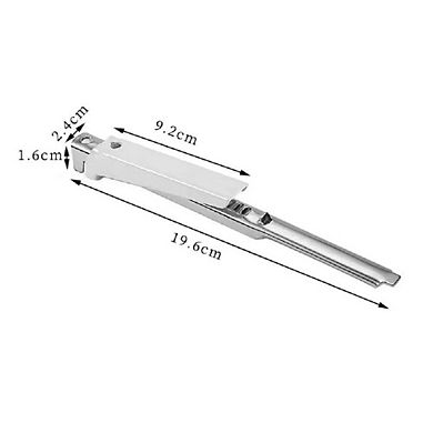 Adjustable Stainless Steel Jar Opener Easy Grip Handle
