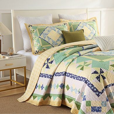 Marcielo 3 Pcs Summer Lightweight Quilt Bedspread Set