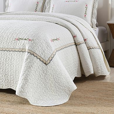 Marcielo 3 Piece 100% Cotton Oversized Lightweight Quilt Set
