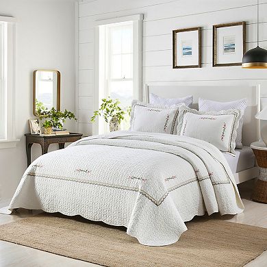 Marcielo 3 Piece 100% Cotton Oversized Lightweight Quilt Set