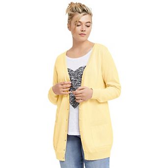 ellos Plus Size Boyfriend Cardigan