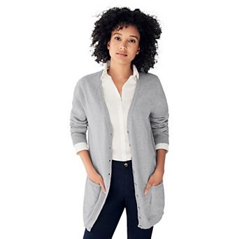 ellos Plus Size Boyfriend Cardigan