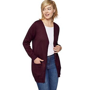ellos Plus Size Boyfriend Cardigan