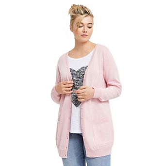 ellos Plus Size Boyfriend Cardigan