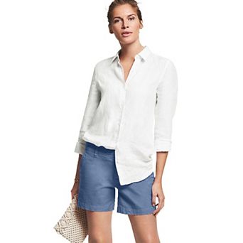 ellos Plus Size Stretch Chino Shorts