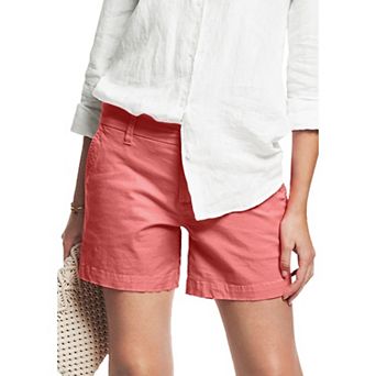 ellos Plus Size Stretch Chino Shorts