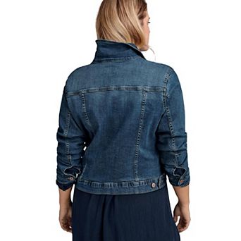 ellos Plus Size Classic Denim Jacket