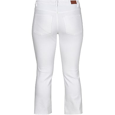 ellos Plus Size Crop Bootcut Jeans