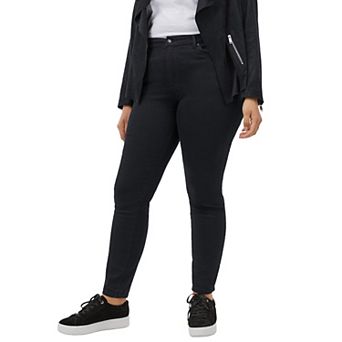 ellos Plus Size High-Waist Skinny Jeans