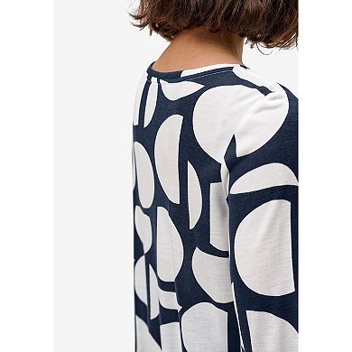 ellos Plus Size Bell Sleeve A-Line Knit Tunic