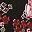 Black Floral Print