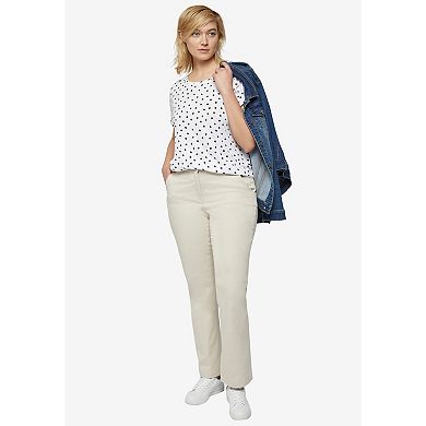 ellos Plus Size Classic Stretch Chino