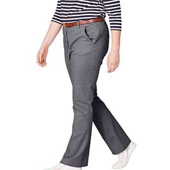 ellos Plus Size Classic Stretch Chino
