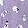 Pretty Violet Snowman