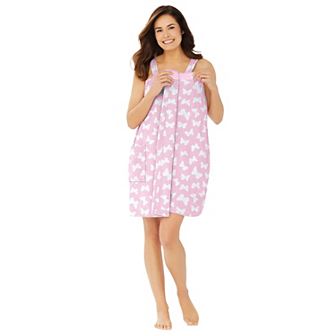Dreams & Co. Plus Size Velour Towel Wrap