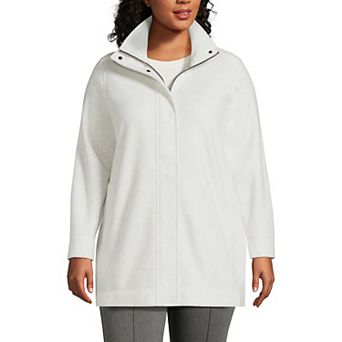 Plus Size Lands' End Luxe Fleece Coat