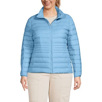 Plus Size Lands' End Wanderweight Packable Down Jacket