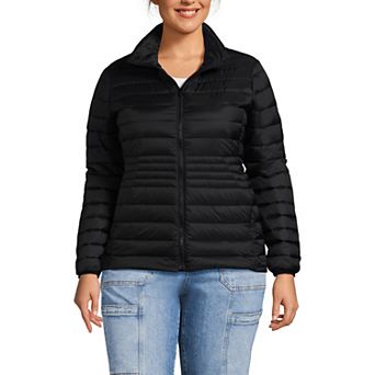 Plus Size Lands' End Wanderweight Packable Down Jacket
