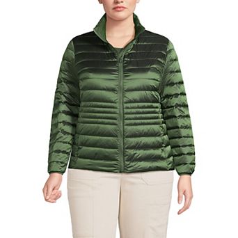 Plus Size Lands' End Wanderweight Packable Down Jacket