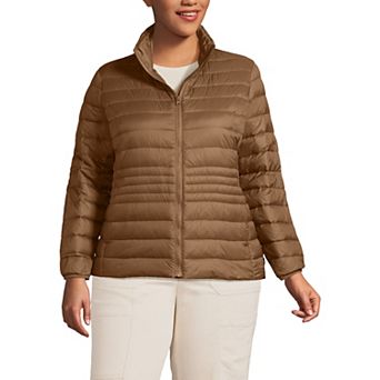Plus Size Lands' End Wanderweight Packable Down Jacket