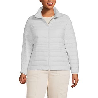 Plus Size Lands' End Wanderweight Packable Down Jacket