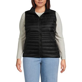 Plus Size Lands' End Wanderweight Down Vest