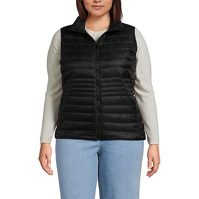 Plus Size Lands End Wanderweight Down Vest