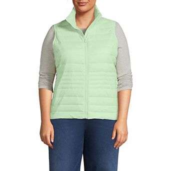 Plus Size Lands' End Wanderweight Down Vest