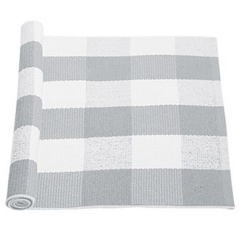 Cotton Classic Pattern High Density Woven Floor Mats , 35" X 24"