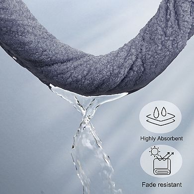 Bath Towel Set, 100% Cotton Soft 600 Gsm Absorbent 2 Pcs