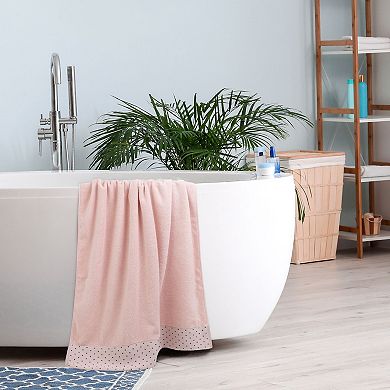 Bath Towel Set, 100% Cotton Soft 600 Gsm Absorbent 2 Pcs